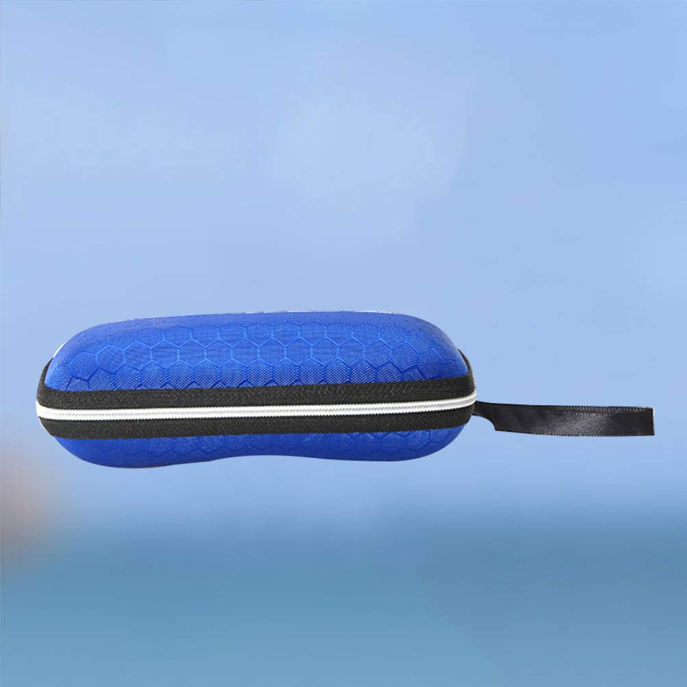 Healifty Hard Shell Glasses Case - Travel & Daily Use (Blue)