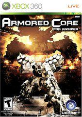 Armored Core For Answer (Complete in Box) - Xbox 360 Game | Fast-Paced Mecha Combat & Customization - Perfect for Action Game Fans & Collectors