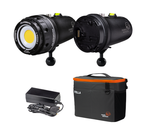 Double Dive 1X 15K Underwater Camera Housing Kit with Flat Port - Perfect for Scuba Diving, Snorkeling & Underwater Photography