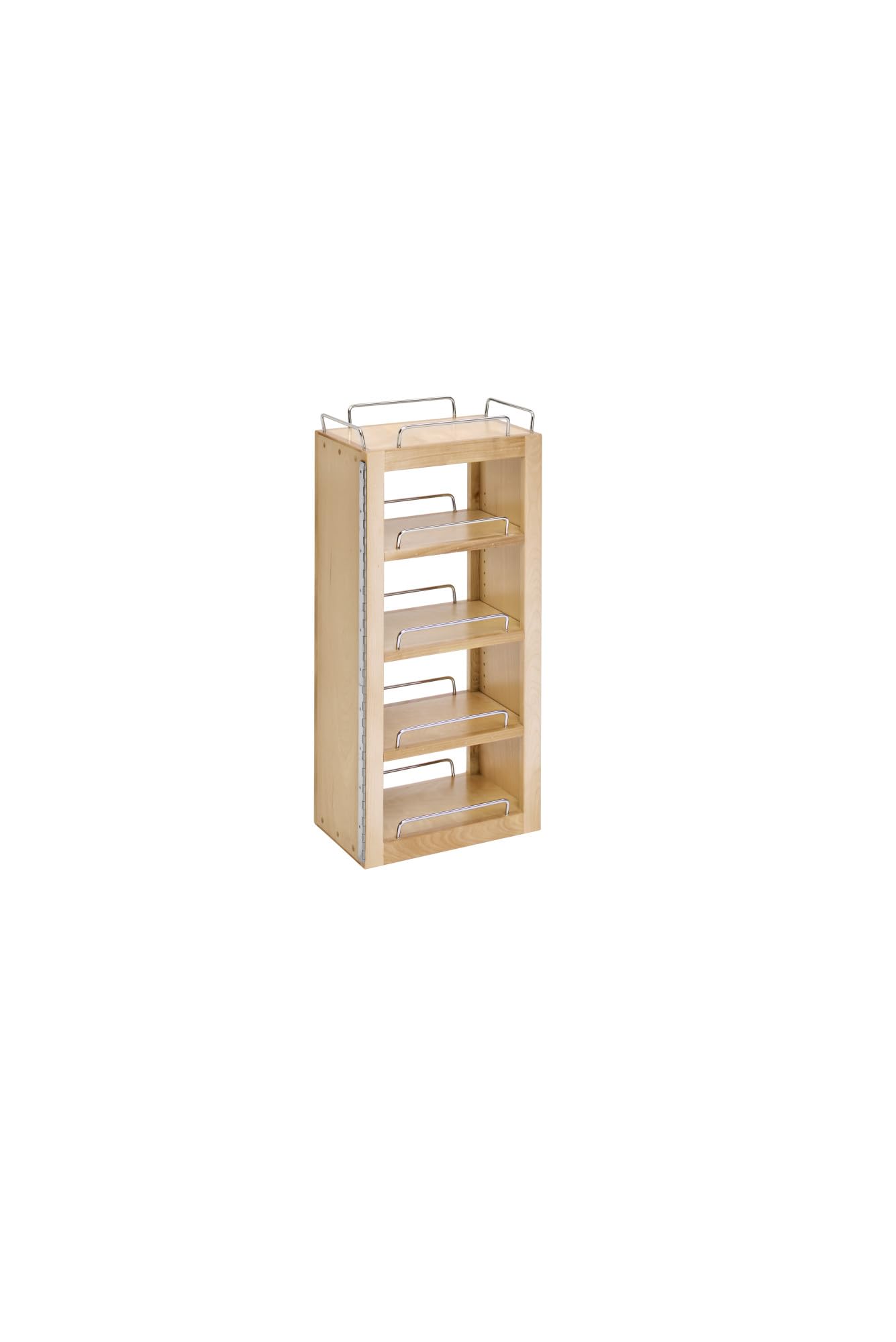 Rev-A-Shelf Wood Base Cabinet Swing-Out Pantry Organizer - Expandable Kitchen Storage Solution for Spices, Cans & Baking Supplies - Perfect for Small Kitchens & Pantry Organization