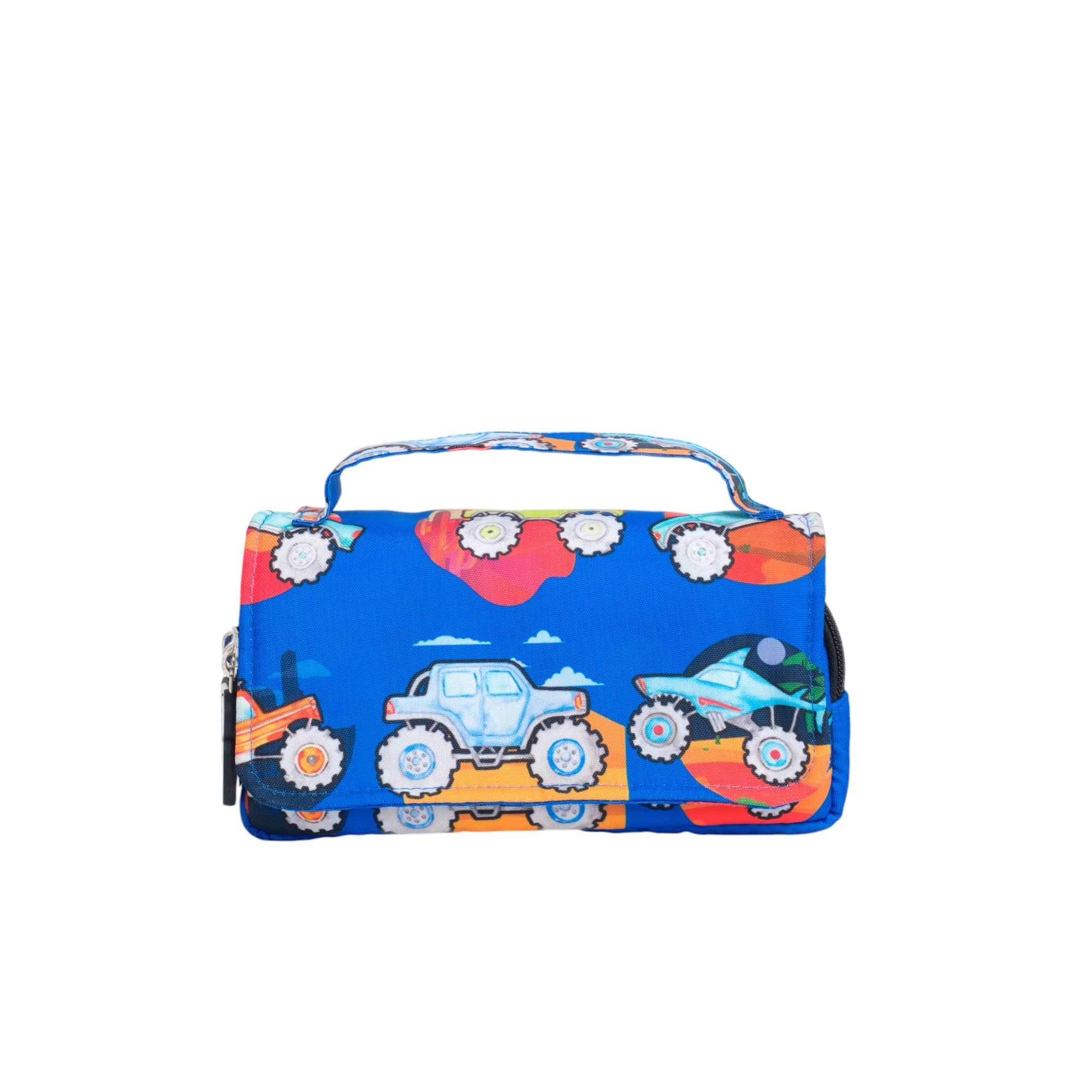 Monster Truck Pencil Case for Kids - Durable School Supplies Organizer for Boys & Girls - Perfect for Backpacks, Desks & Classroom Organization