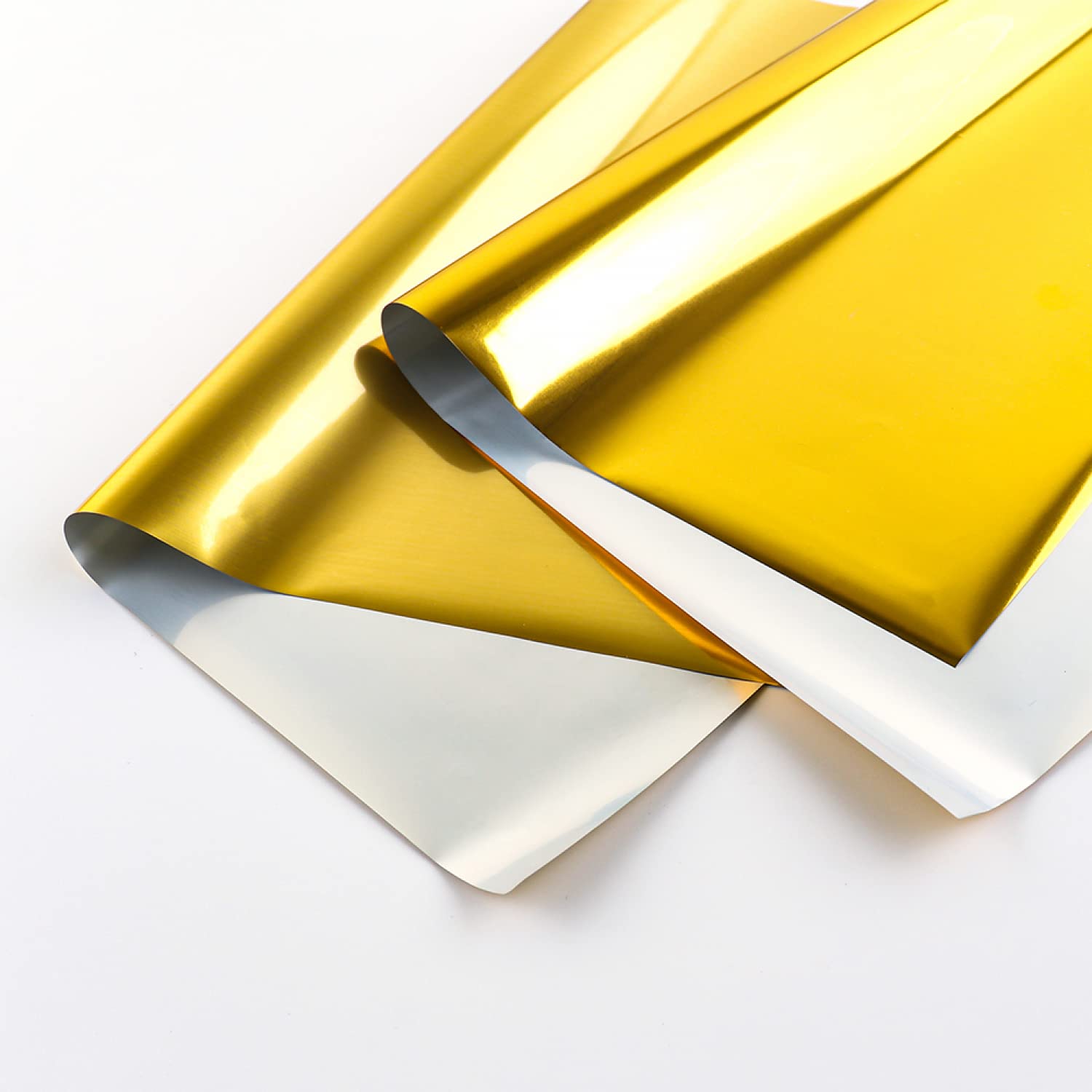 100PCS Glimmer Hot Foil Sheets - Metallic Variety Pack with Vibrant Colors | 7.9x11.4 Inch Toner Reactive Foil for Laser Printers & Laminators | Perfect for Scrapbooking, Card Making, DIY Paper Crafts and Gift Wrapping