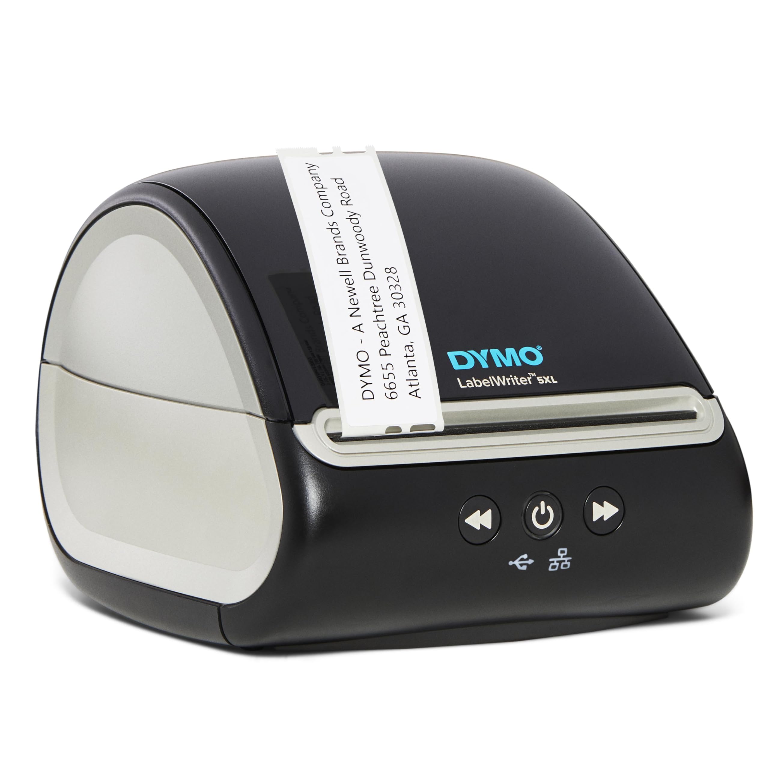 Dymo DY LW 5XL Label Printer - High Performance Thermal Label Maker for Shipping, Packaging & Logistics - Black (EMEA Version) - Perfect for Warehouses, E-commerce & Small Businesses