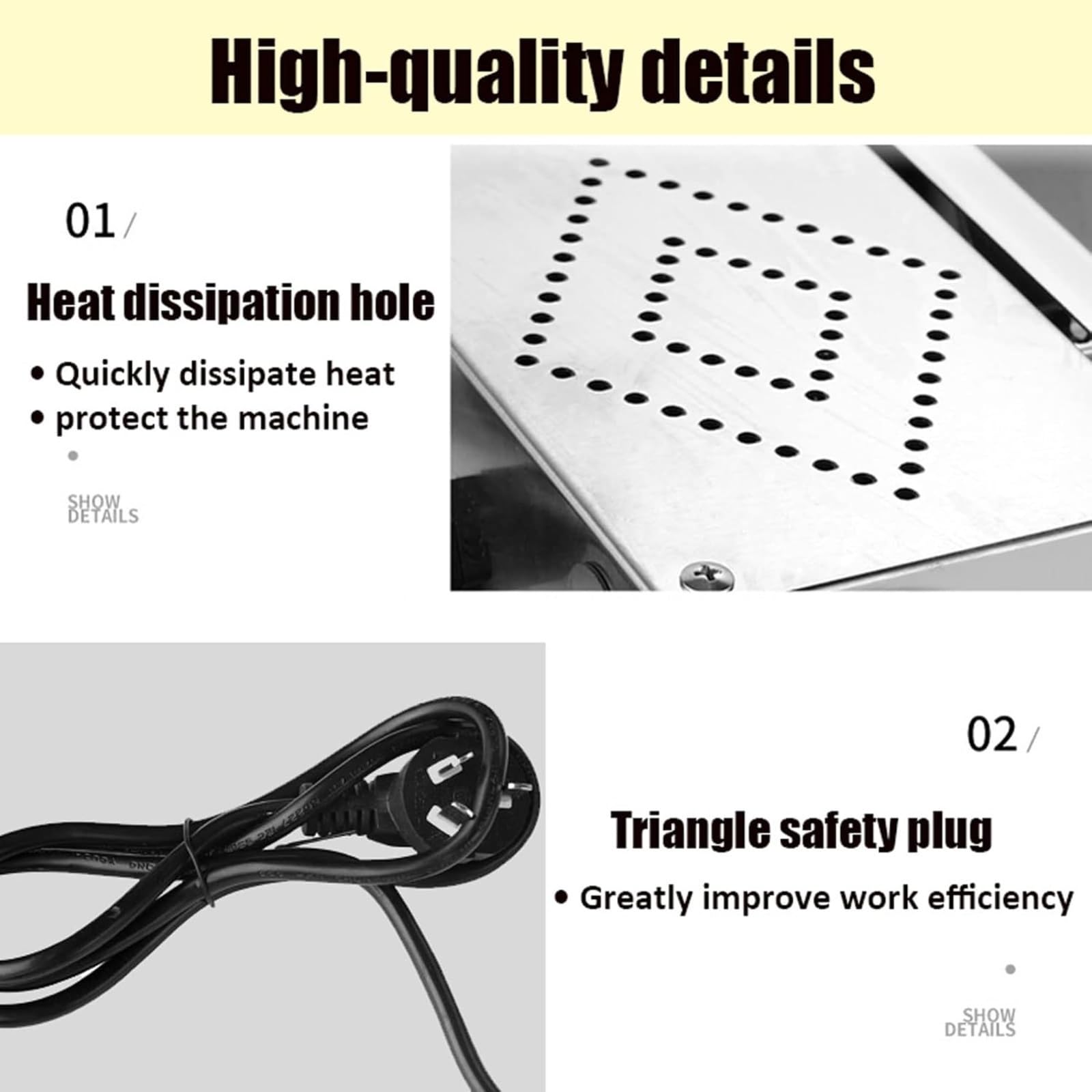 Stainless Steel Adjustable Food Heat Lamp for Kitchen & Buffet - 30-85°C Hanging Food Warmer with 120x15x6.5cm Size - Perfect for Restaurants, Catering & Food Display