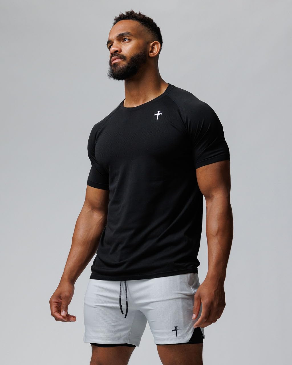 THREE NAILS Seamless T-Shirt for Women - Soft Stretch Comfort Fit Basic Tee - Perfect for Casual Wear, Yoga, Gym & Everyday Outfits