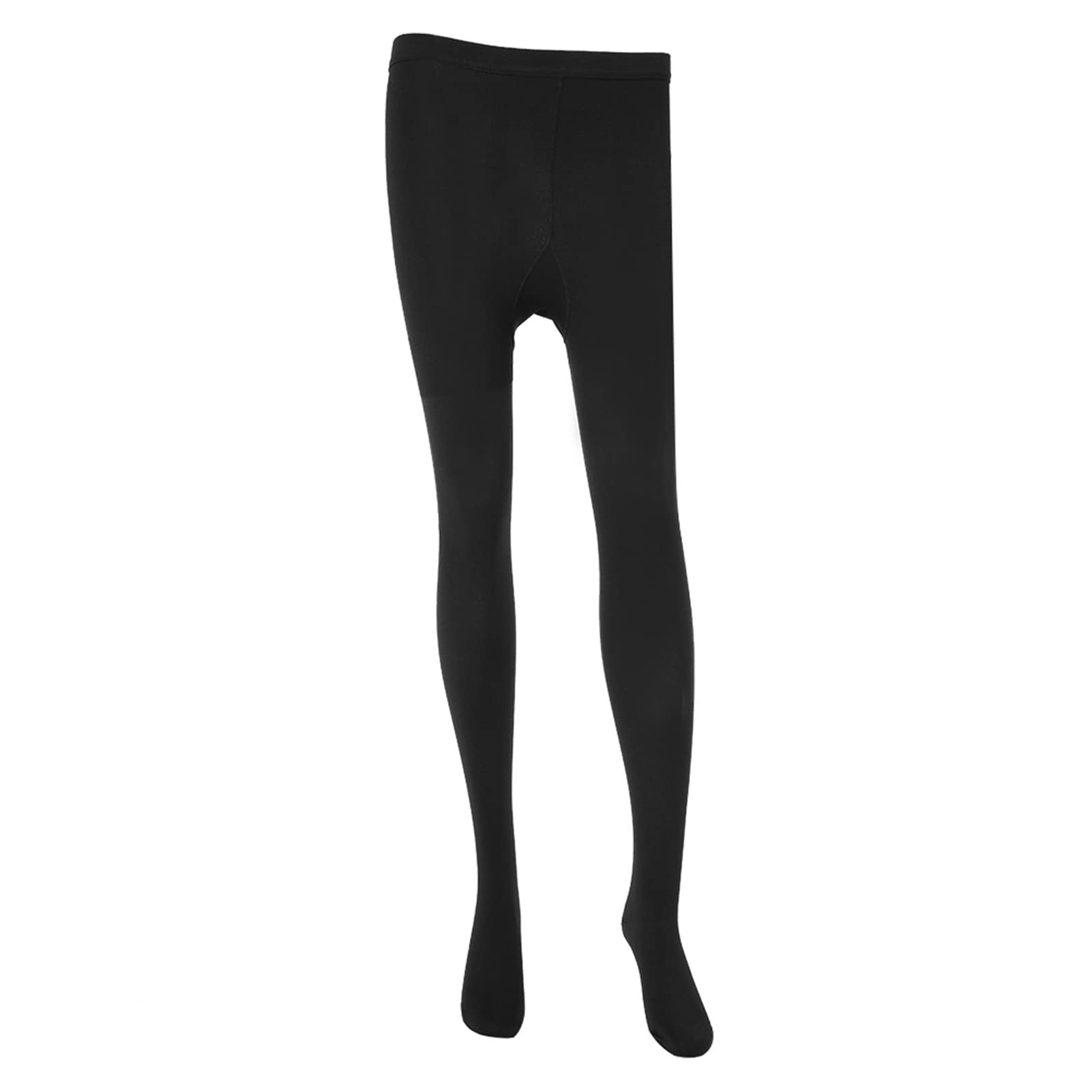 Compression Stockings for Men & Women - Plus Size Thigh High Close Toe Pantyhose Socks (XXL Black) | Pain Relief & Circulation Support | Ideal for Travel, Work & Medical Use