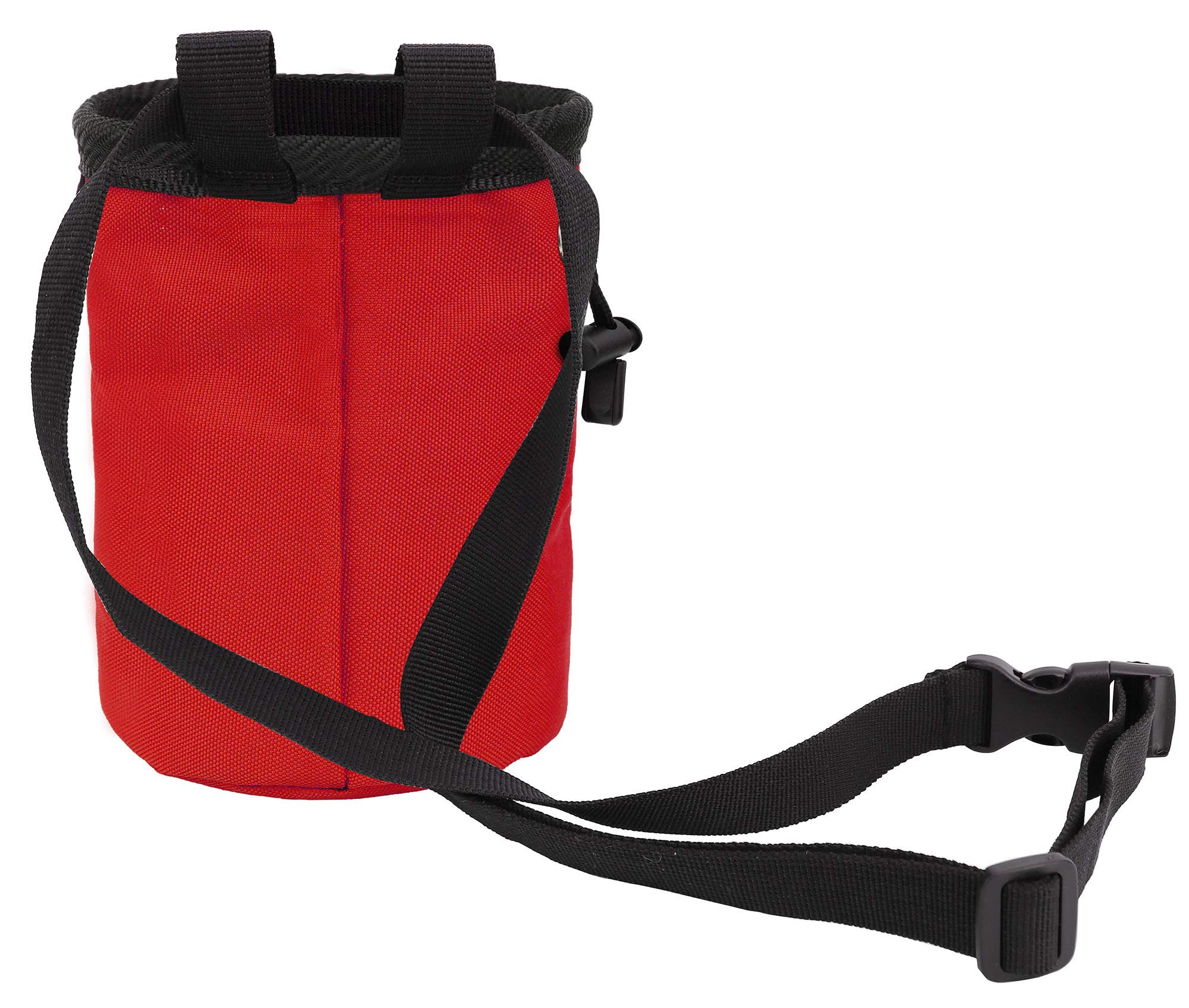 AMC Rock Climbing Chalk Bag with Adjustable Belt - Cute Panda Design for Bouldering & Training | Perfect for Indoor Climbing Gyms & Outdoor Adventures