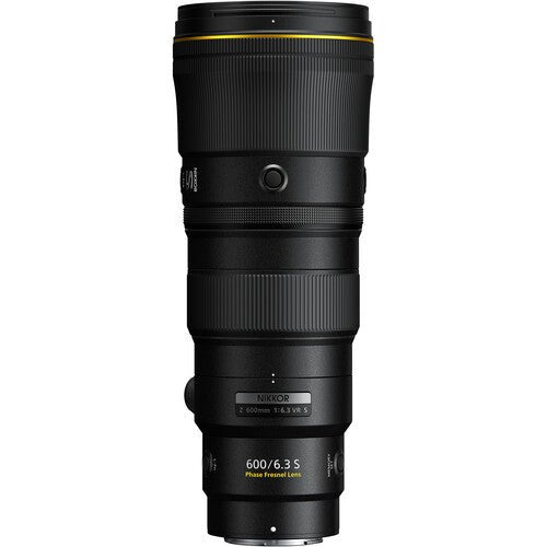 Nikon NIKKOR Z 600mm f/6.3 VR S Telephoto Prime Lens for Wildlife & Sports Photography - Professional Mirrorless Camera Lens with Vibration Reduction