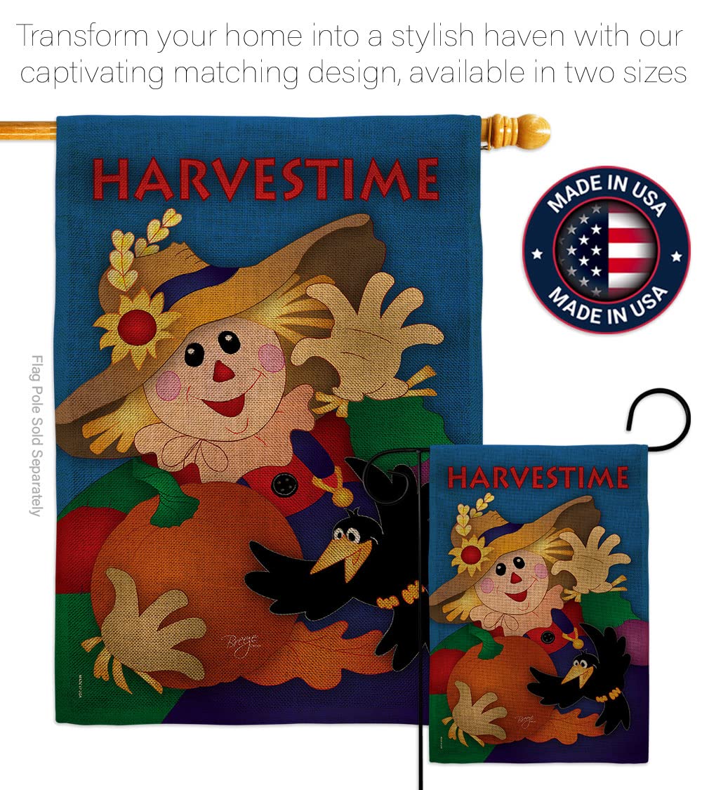 Fall Banner Holder Set - Farmhouse Wall Decor for Autumn Home & Yard