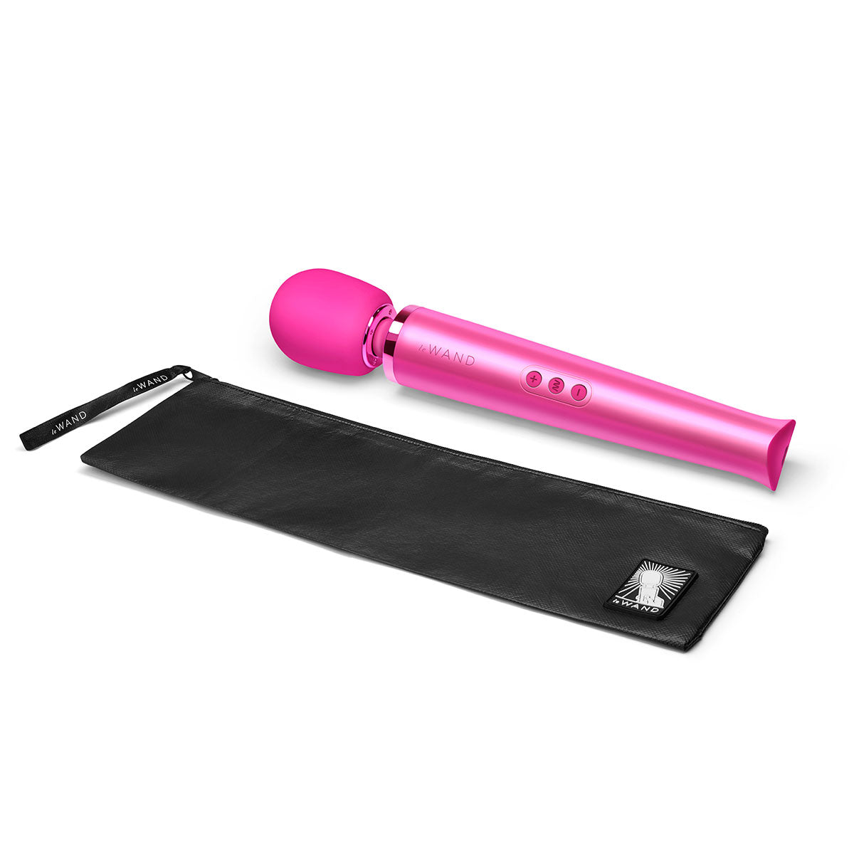 Le Wand Massager - Premium Rechargeable Personal Massager in Magenta for Relaxation & Pain Relief - Perfect for Home, Spa & Travel Use