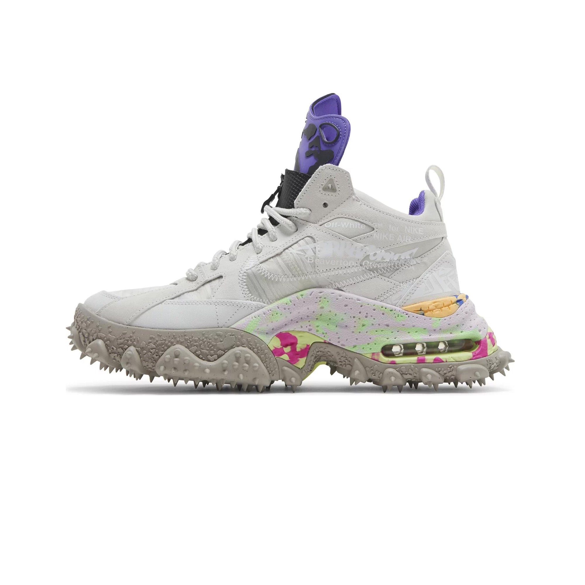 Air Terra Forma X Off-White Summit White Psychic Purple Sneakers 2022 - Limited Edition Running Shoes for Men & Women, Streetwear Fashion & Gym Workouts