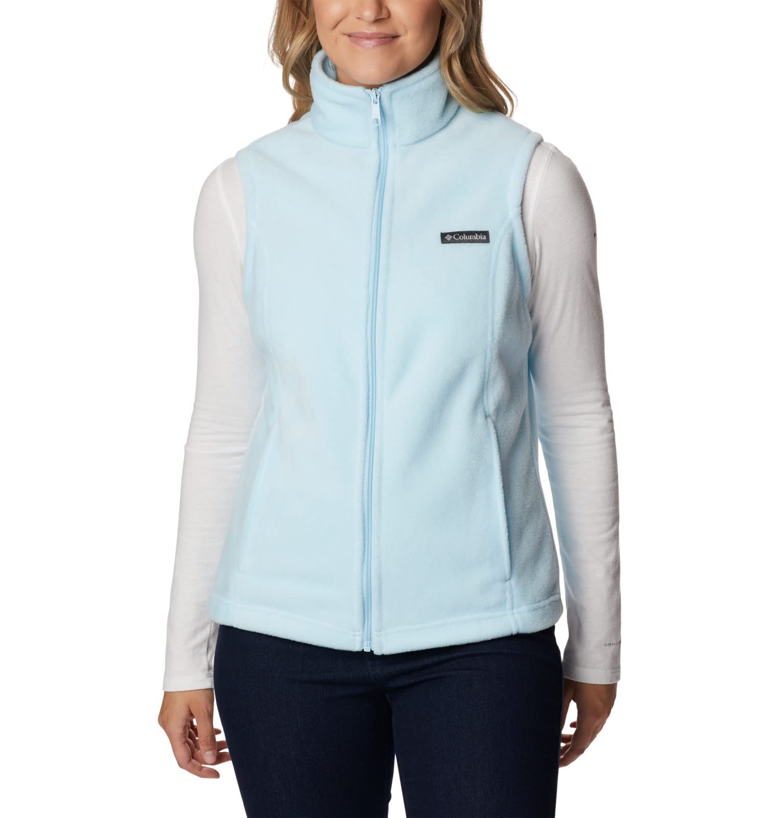 Columbia Women's Benton Springs Fleece Vest - Lightweight, Warm & Stylish for Outdoor Activities, Hiking & Casual Wear