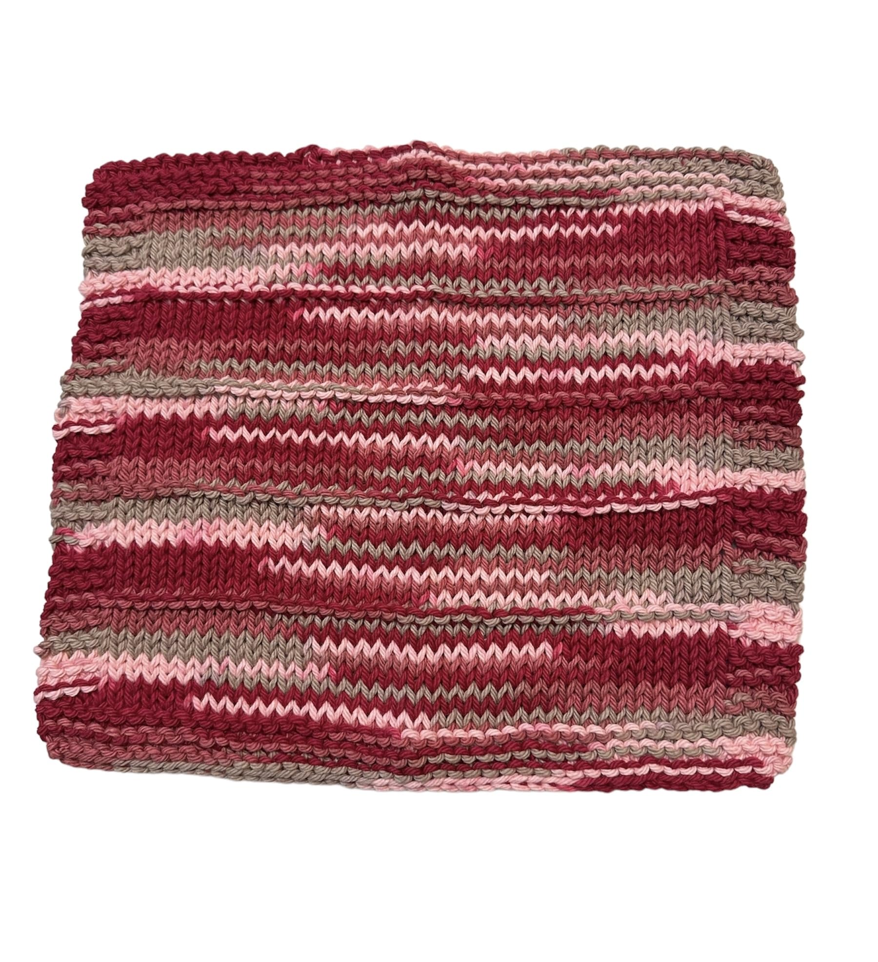 Hand Knitted Large Hanging Kitchen Towels Set - 100% Cotton Yarn - Absorbent Dish Cloths for Kitchen & Bathroom - Perfect for Drying Dishes, Cleaning Countertops, and Home Decor