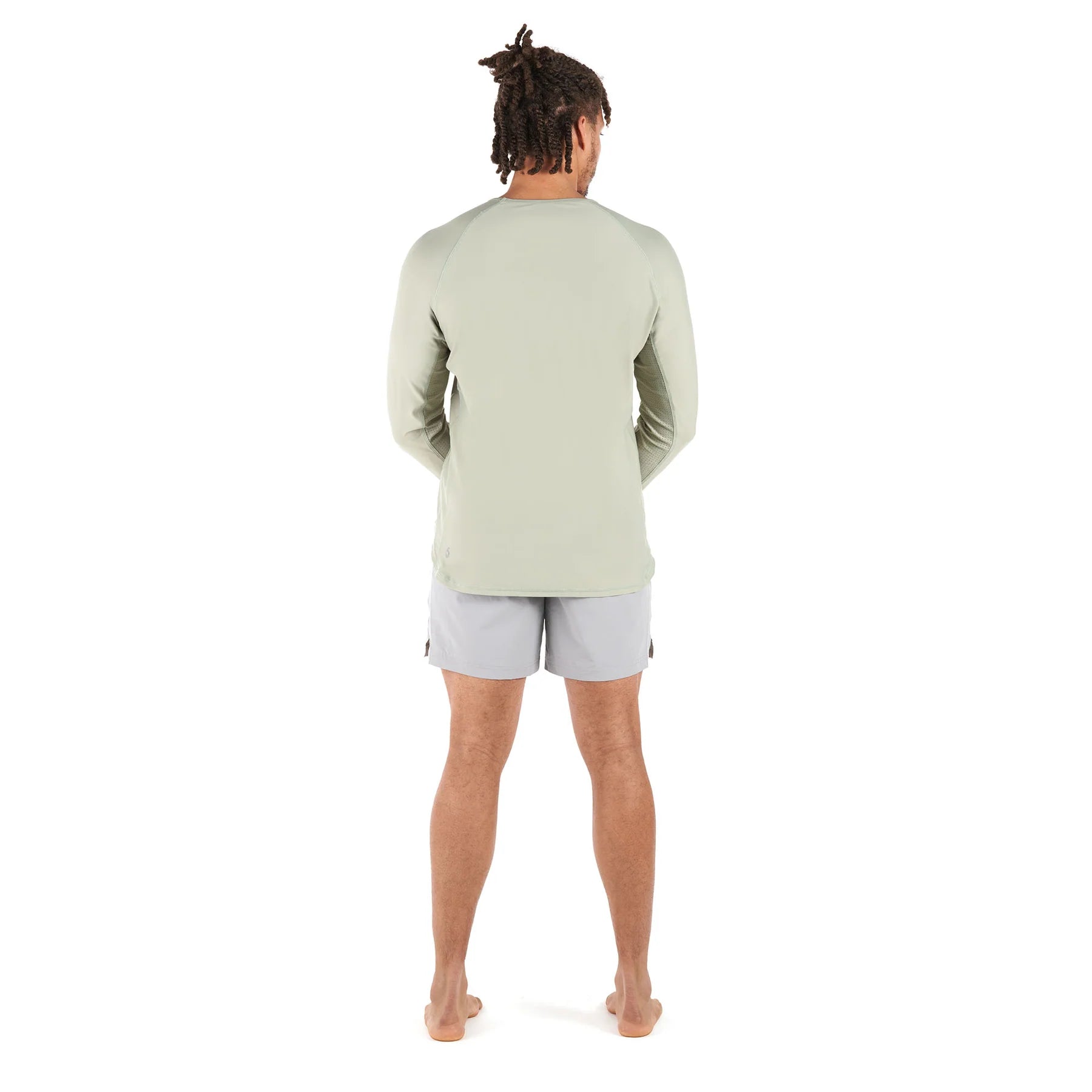 Men's Coastal Long Sleeve Top with Repreve® Recycled Fabric - Breathable & Eco-Friendly Shirt for Outdoor Adventures & Casual Wear