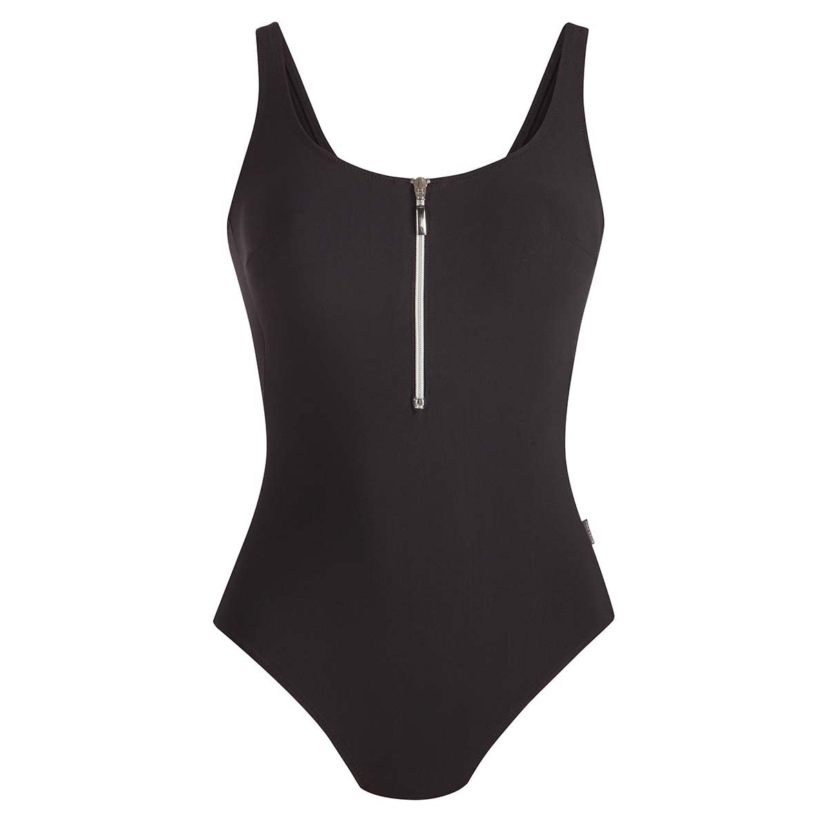 Rosa Faia Women's Elouise One-Piece Swimsuit - Black | Size 08C | Sexy & Supportive Bathing Suit for Beach, Pool & Vacation | Perfect for Swimming, Sunbathing & Summer Getaways