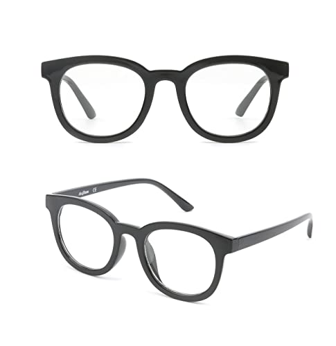 Blue Light Blocking Glasses for Women & Men - Anti Eye Strain Computer Glasses for Gaming, Reading & Phone Use - UV Protection Glasses for Office Work & Screen Time