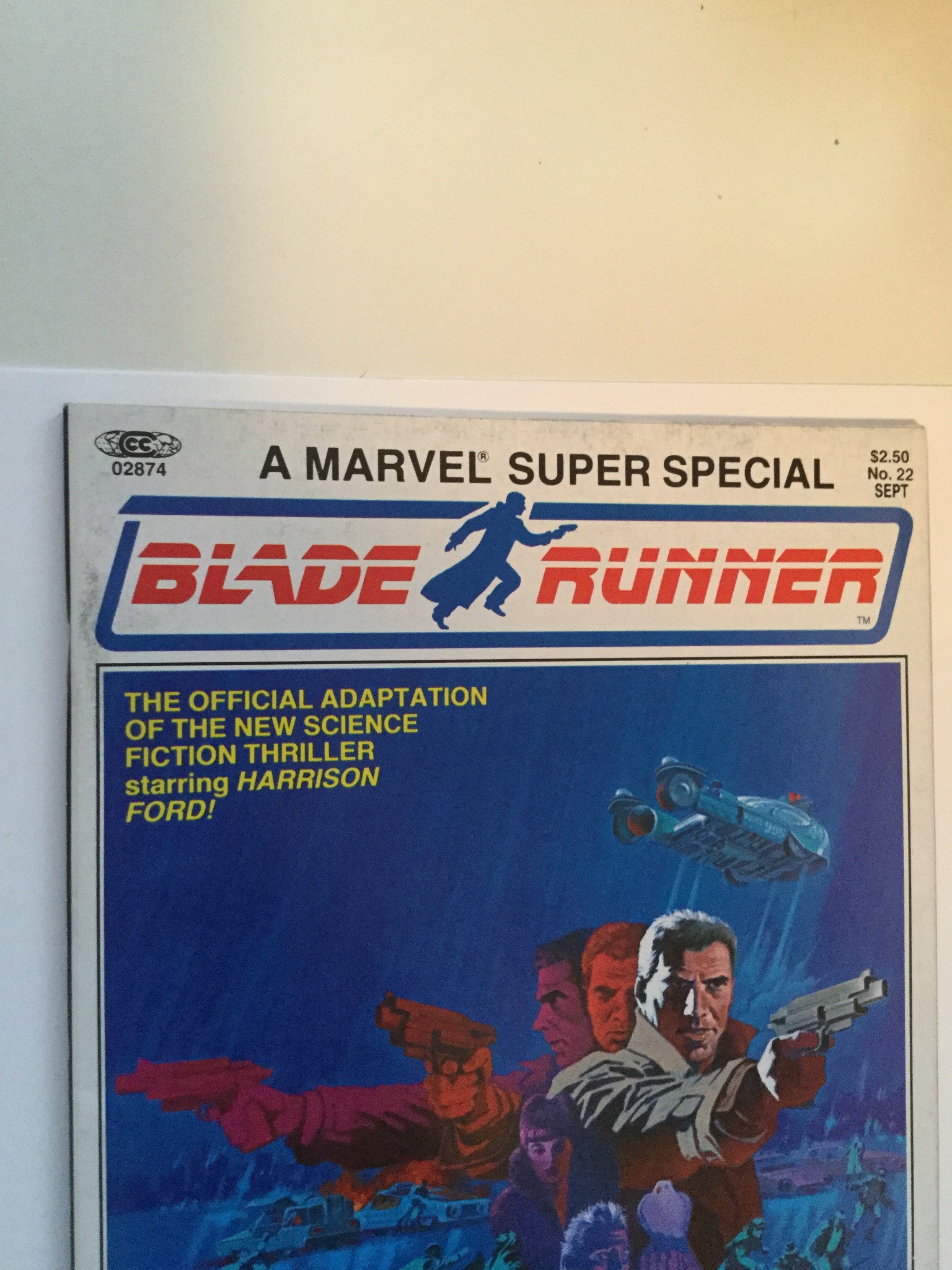 Blade Runner Movie Marvel Super Special Comic Book - 1980s Vintage Collectible for Sci-Fi Fans & Film Memorabilia Enthusiasts - Perfect for Display, Gifts & Comic Book Collections