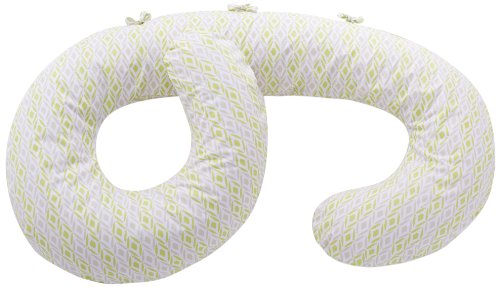 Born Free ComfortFit Body Pillow Slip Cover - Diamond Pattern Design for Ultimate Support & Comfort | Perfect for Pregnancy, Back Pain Relief & Side Sleepers