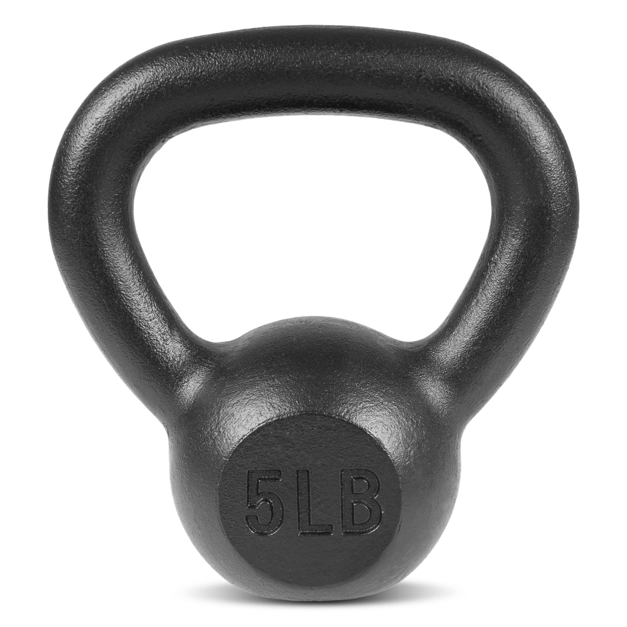 ProsourceFit Solid Cast Iron Kettlebells - Adjustable Weight for Home Gym, Strength Training & Full Body Workout | Perfect for CrossFit, HIIT & Functional Fitness