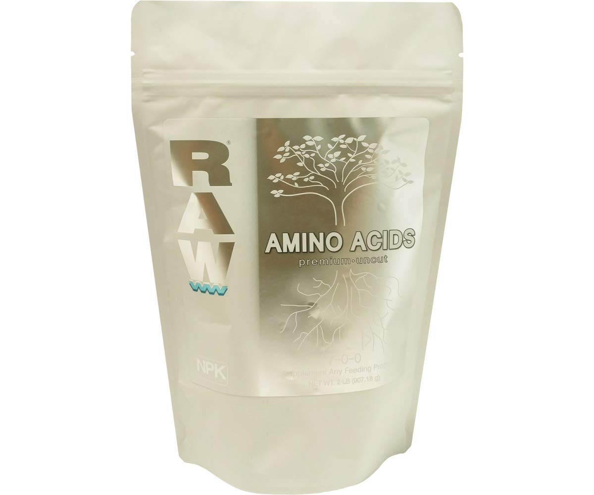 NPK Industries RAW Amino Acids 2lb - Premium Plant Supplement for Hydroponics & Soil Gardening - Boosts Growth & Yield for Vegetables, Fruits, and Flowers