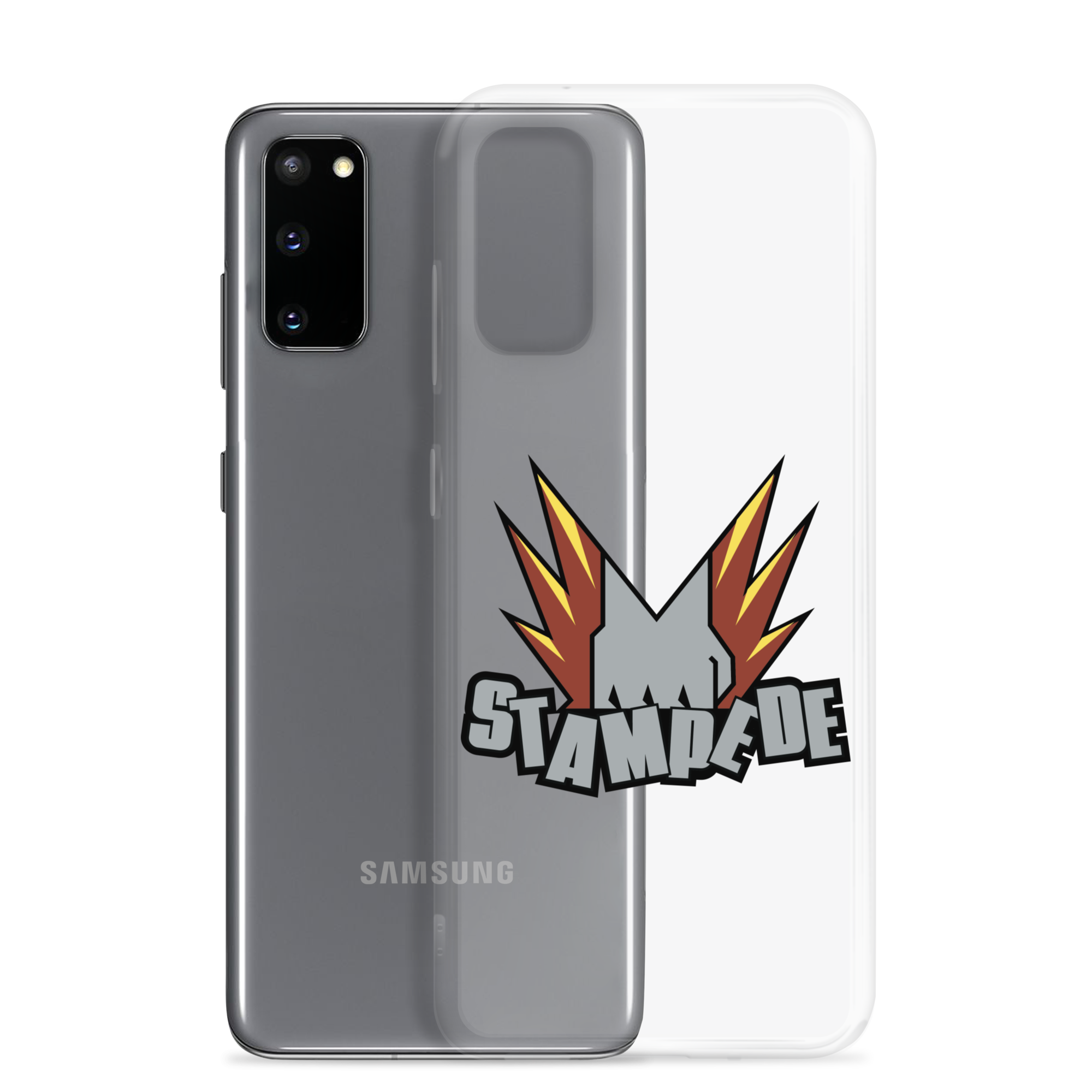 Zoo Jitsu Fighters Stampede Clear Protective Case for Samsung Galaxy - Durable Slim Cover for Everyday Use & Gaming Enthusiasts