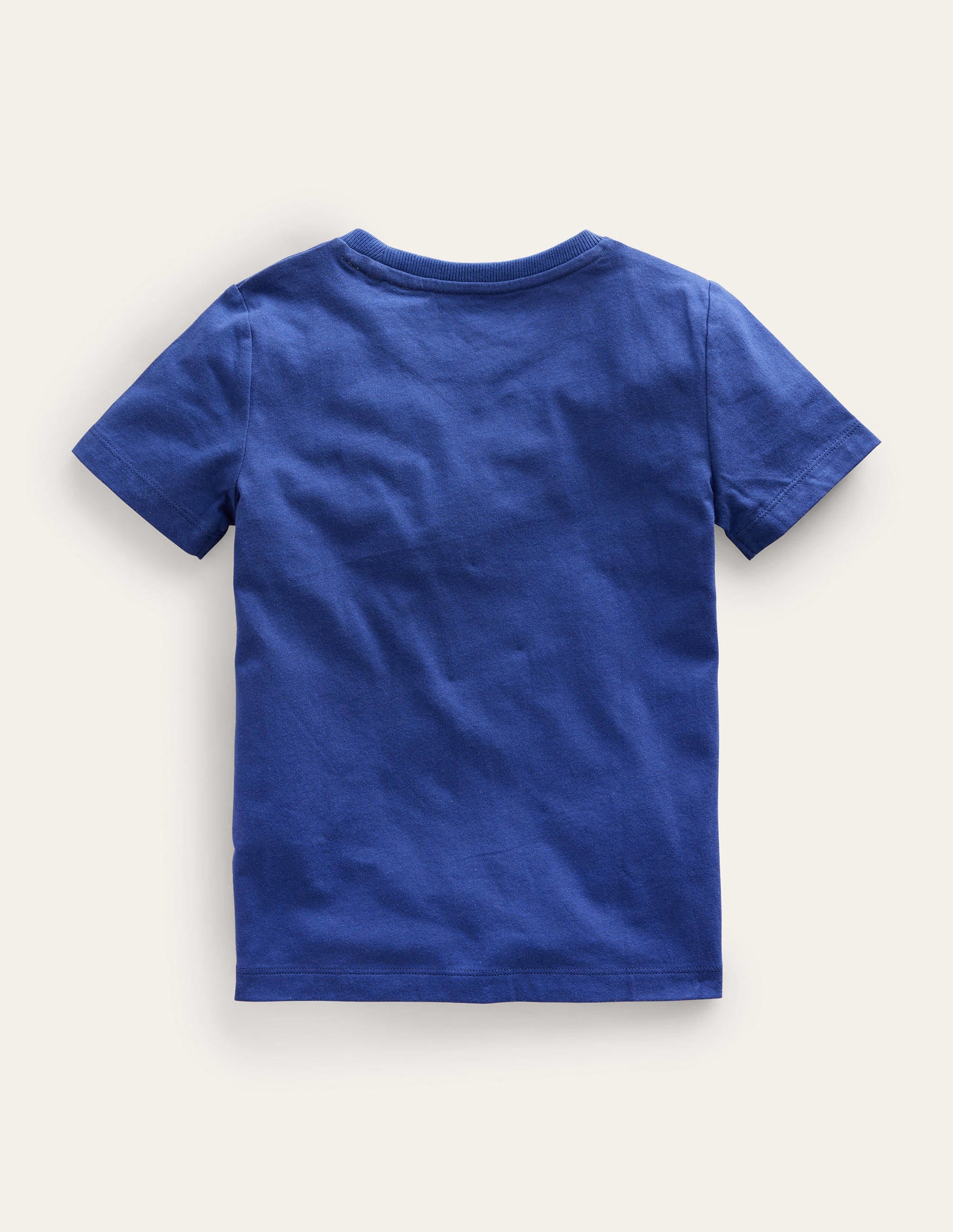Soft Blue Appliqué T-Shirt with Headphones - Stylish & Comfortable for Music Lovers & Casual Wear