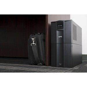APC by Schneider Electric Smart UPS 3kVA Tower UPS - 230V AC Input/Output, Sine Wave Power Protection - 3 Hour Recharge, 5-10 Minute Runtime - 1x C19 & 8x C13 Outlets - Ideal for Home Office, Server Rooms & Network Equipment Backup
