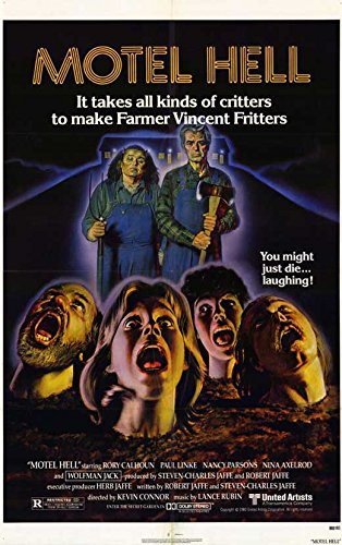 Motel Hell Vintage Movie Poster (11x17 Inches - 28x44cm) | 1980 Cult Horror Film | Home Theater Decor, Horror Collection Display