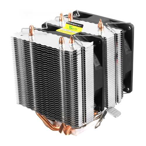 90mm LED CPU Cooling Fan with 3-Pin Connector - Compatible with Intel LGA2011/LGA1155 & AMD3+/AMD2 Sockets - Perfect for PC Gaming Rigs and High-Performance Computer Builds