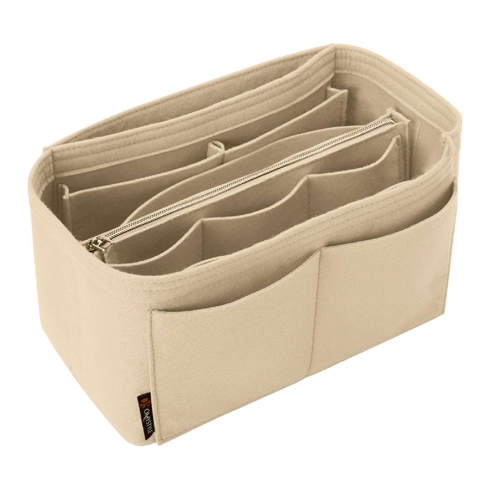 OMYSTYLE Felt Purse Organizer Insert for Handbags & Totes - 5 Sizes (Small to Large) - Compatible with Neverfull, Speedy & Most Designer Bags - Perfect for Travel, Work & Daily Organization