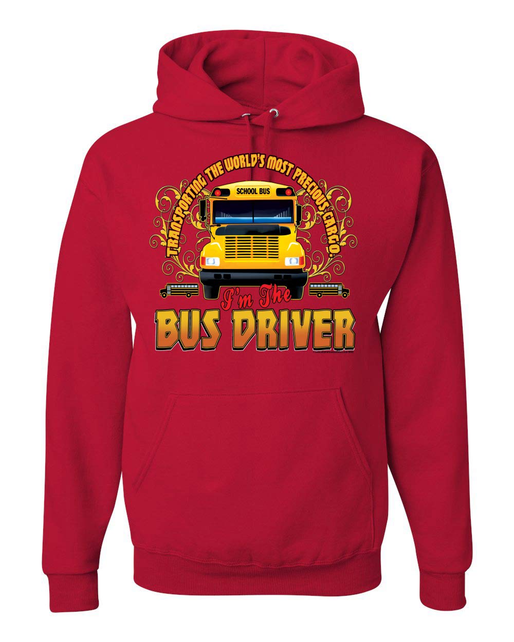 Unisex Graphic Hoodie Sweatshirt - Bus Driver Cars & Trucks Design for Men & Women | Perfect for Casual Wear, Gifts & Transportation Enthusiasts