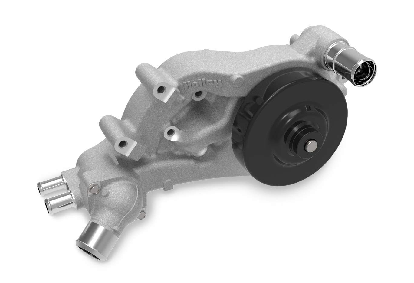Holley 22101 High Performance Water Pump - Replacement for Chevy, Ford, Dodge - Ideal for Engine Cooling System Upgrades & Automotive Repairs