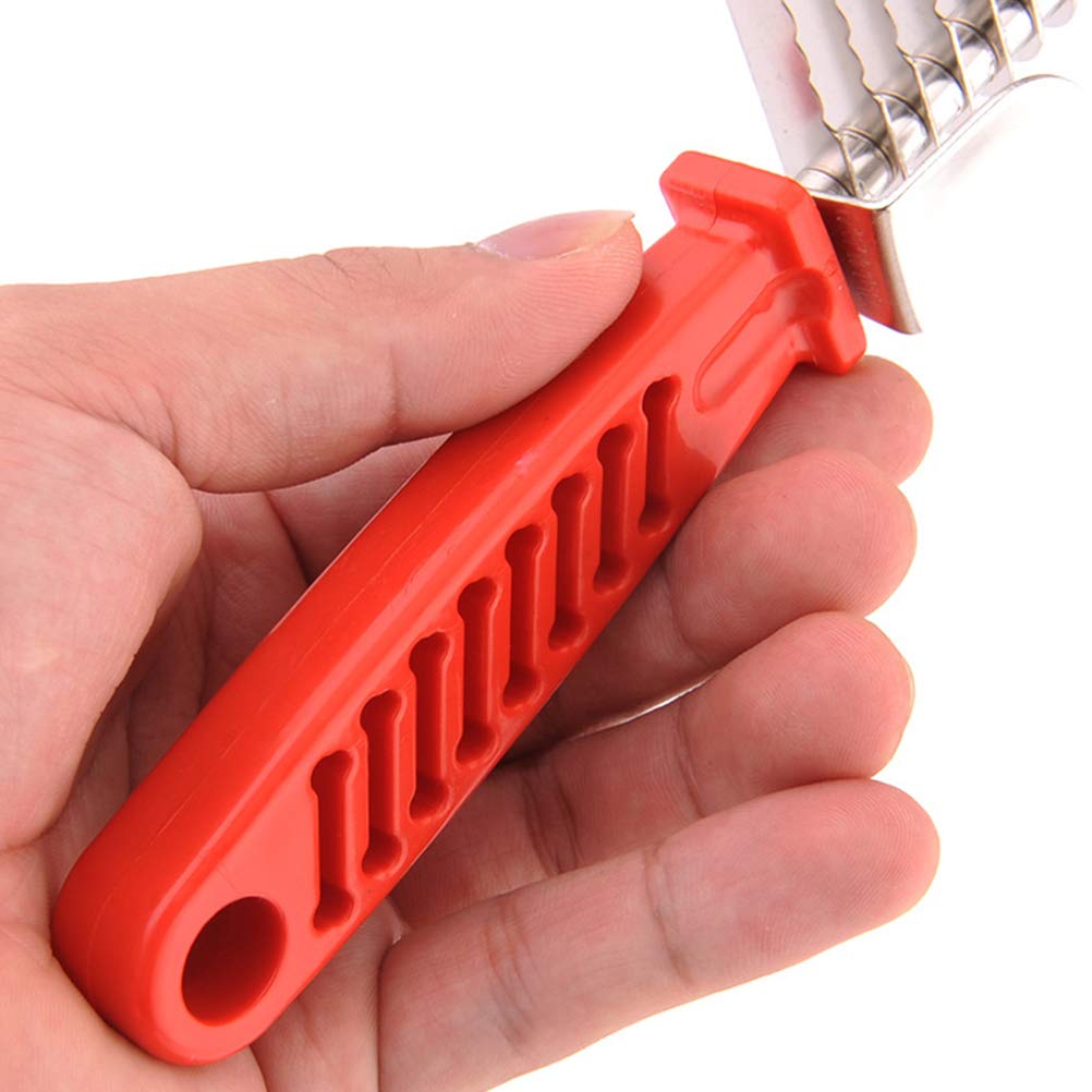 Premium Dog Deshedding Tool - Gentle Knotting Comb for Effective Hair Removal - Perfect for Grooming, Shedding Control & Pet Hair Management at Home