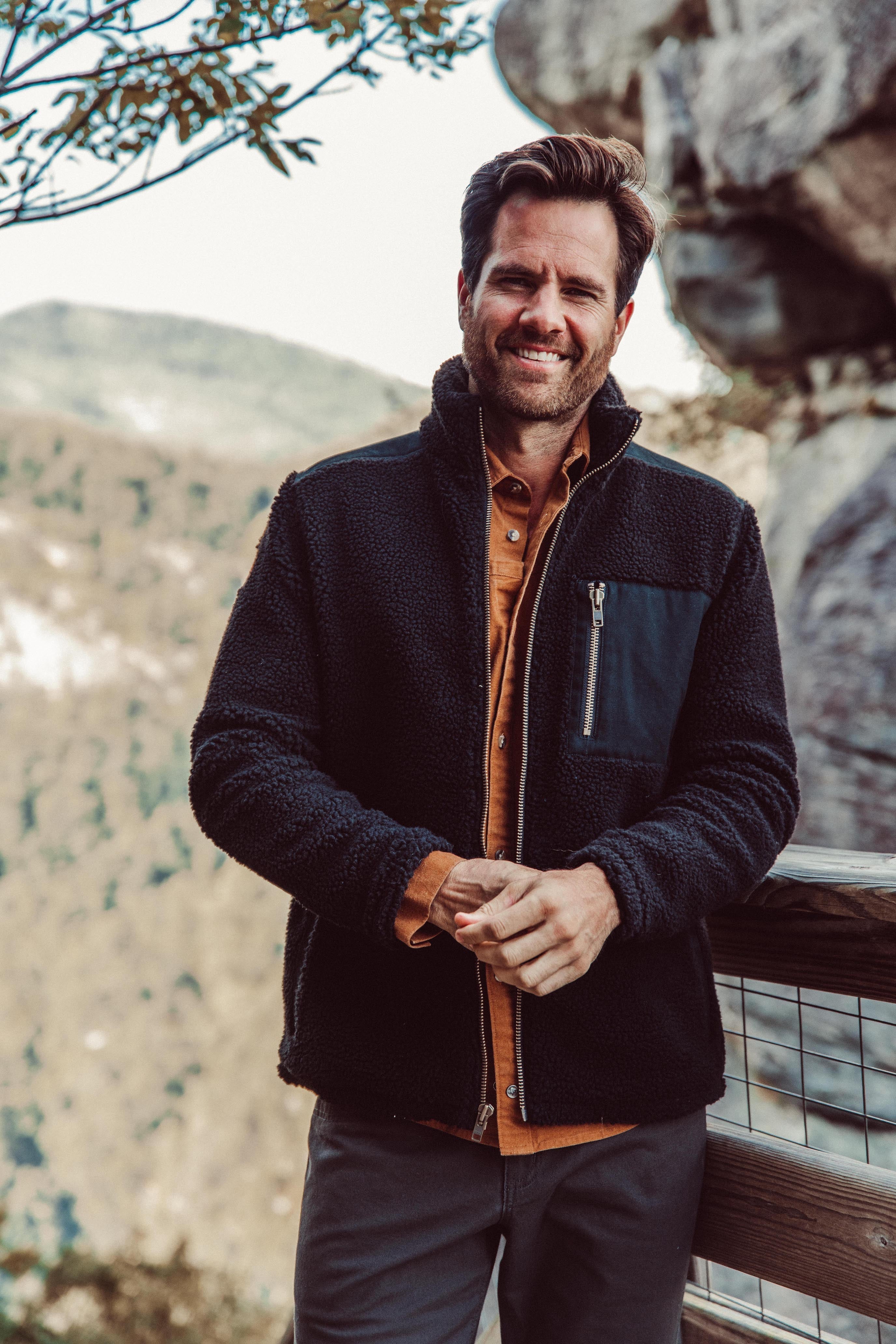 Men's Forge Jacket - Black | Waterproof Windbreaker for Outdoor Hiking & Casual Wear