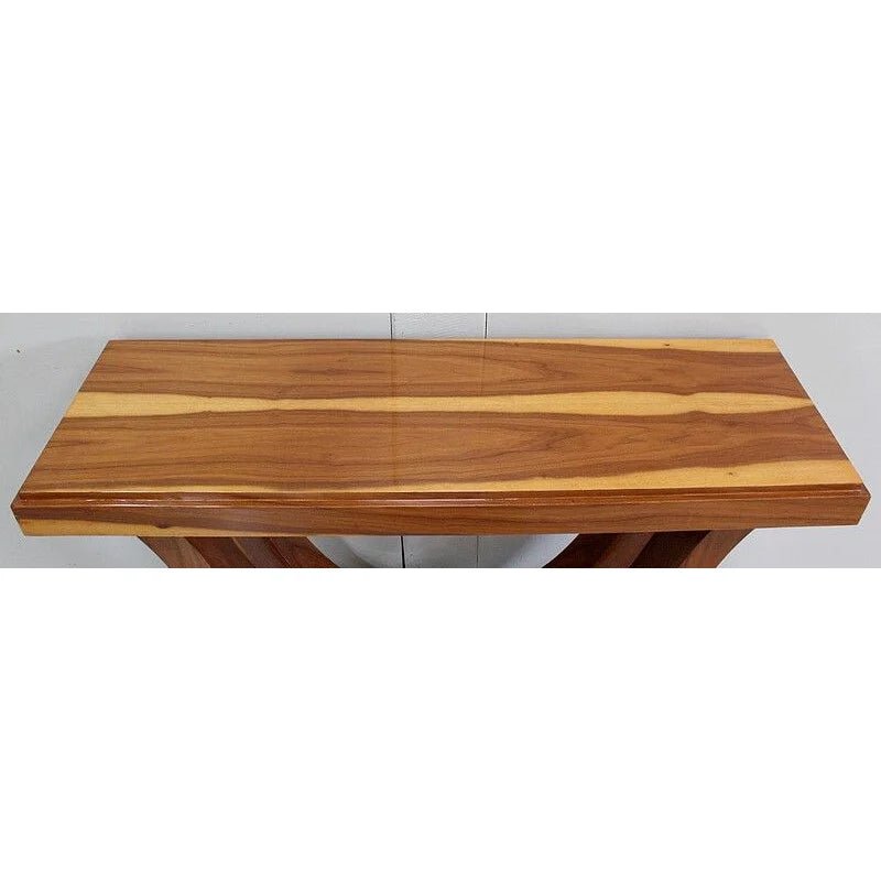 Handmade Designer Antique Solid Wood Console Table - Rustic Side Table for Living Room, Entryway & Hallway Decor
