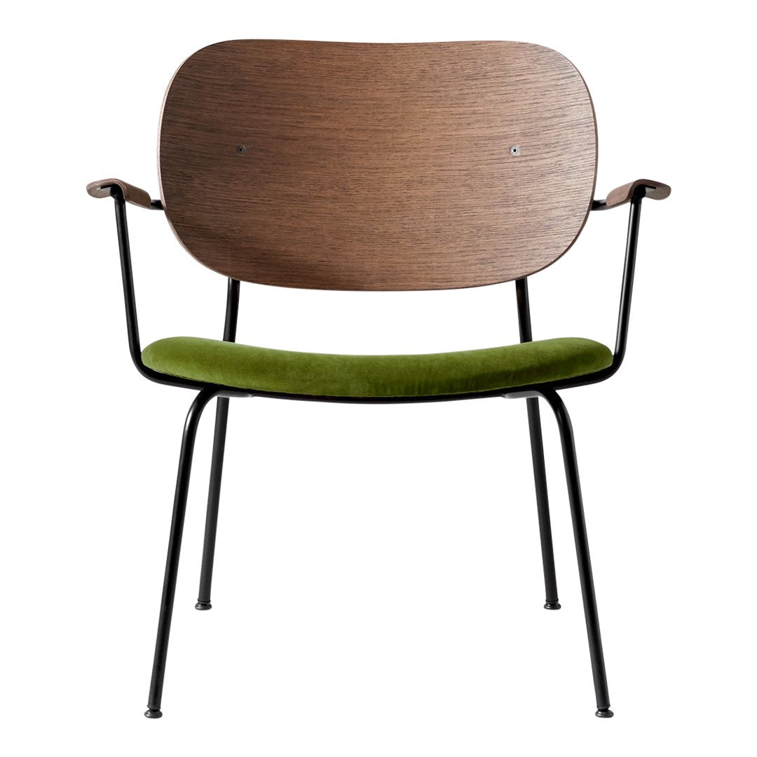 Co Lounge Chair - Upholstered Seat for Living Room, Bedroom & Office - Comfortable Modern Accent Chair for Relaxing, Reading & Lounging