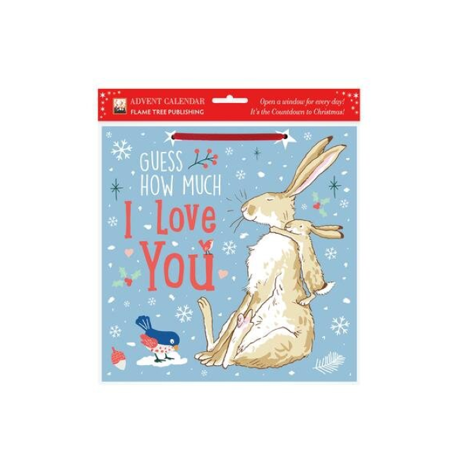 Guess How Much I Love You Advent Calendar by Sam McBratney – Perfect for Christmas Countdown & Family Holiday Traditions