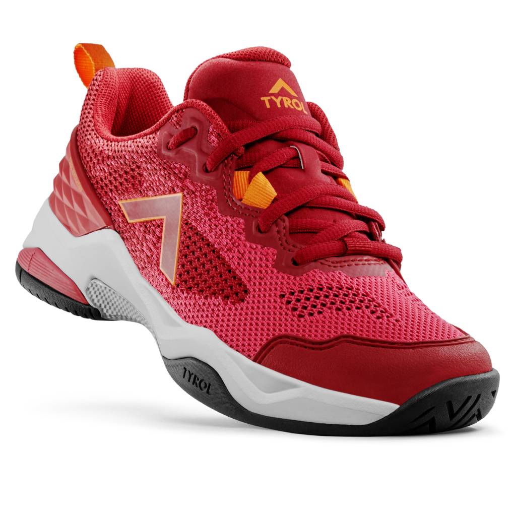 Tyrol Smash Women's Pickleball Shoes - Lightweight & Breathable Court Sneakers for Pickleball & Tennis (Pink/Orange) | Perfect for Indoor & Outdoor Play, Training & Matches