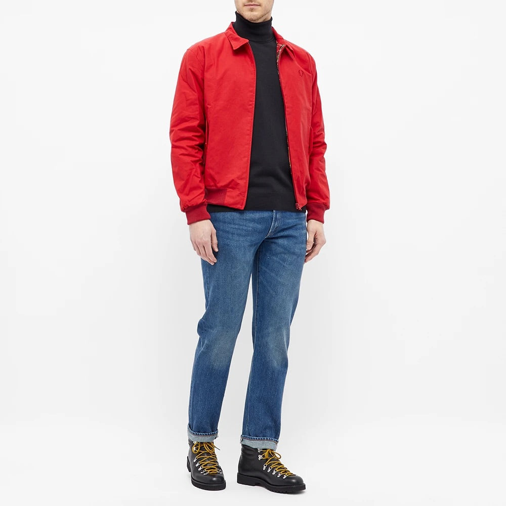 MIE Harrington Jacket - Classic Men's Casual Jacket | Vintage Style Lightweight Coat for Everyday Wear | Perfect for Spring, Fall & Smart Casual Outfits