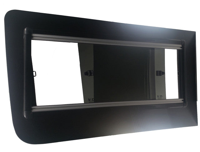 VWD Mercedes Sprinter Double Slider Window Replacement for 2007+ Models - Passenger Side Sliding Door (Part #T904702) | Perfect for Van Conversions, RV Camping & Delivery Vehicles