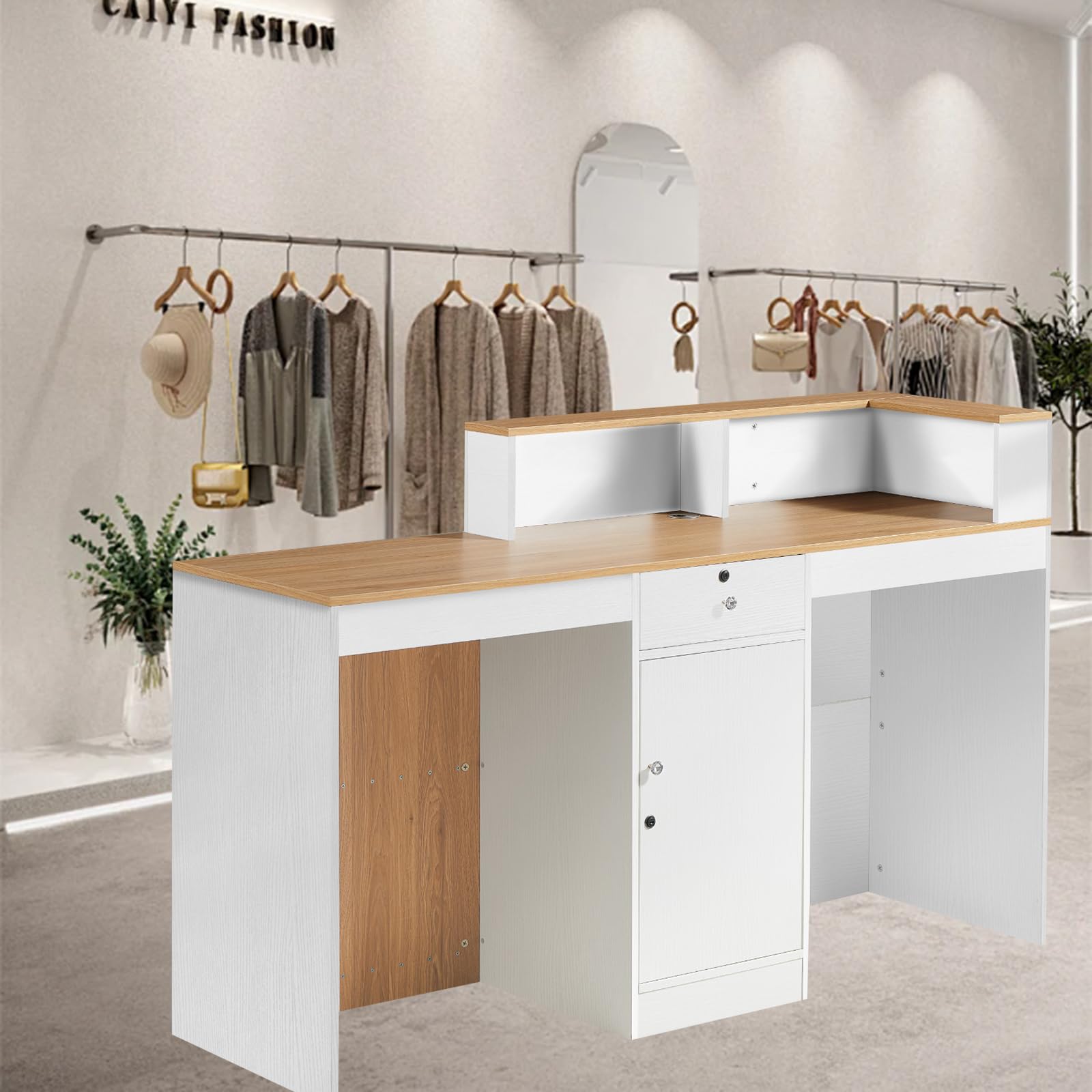 Modern Reception Desk - 63