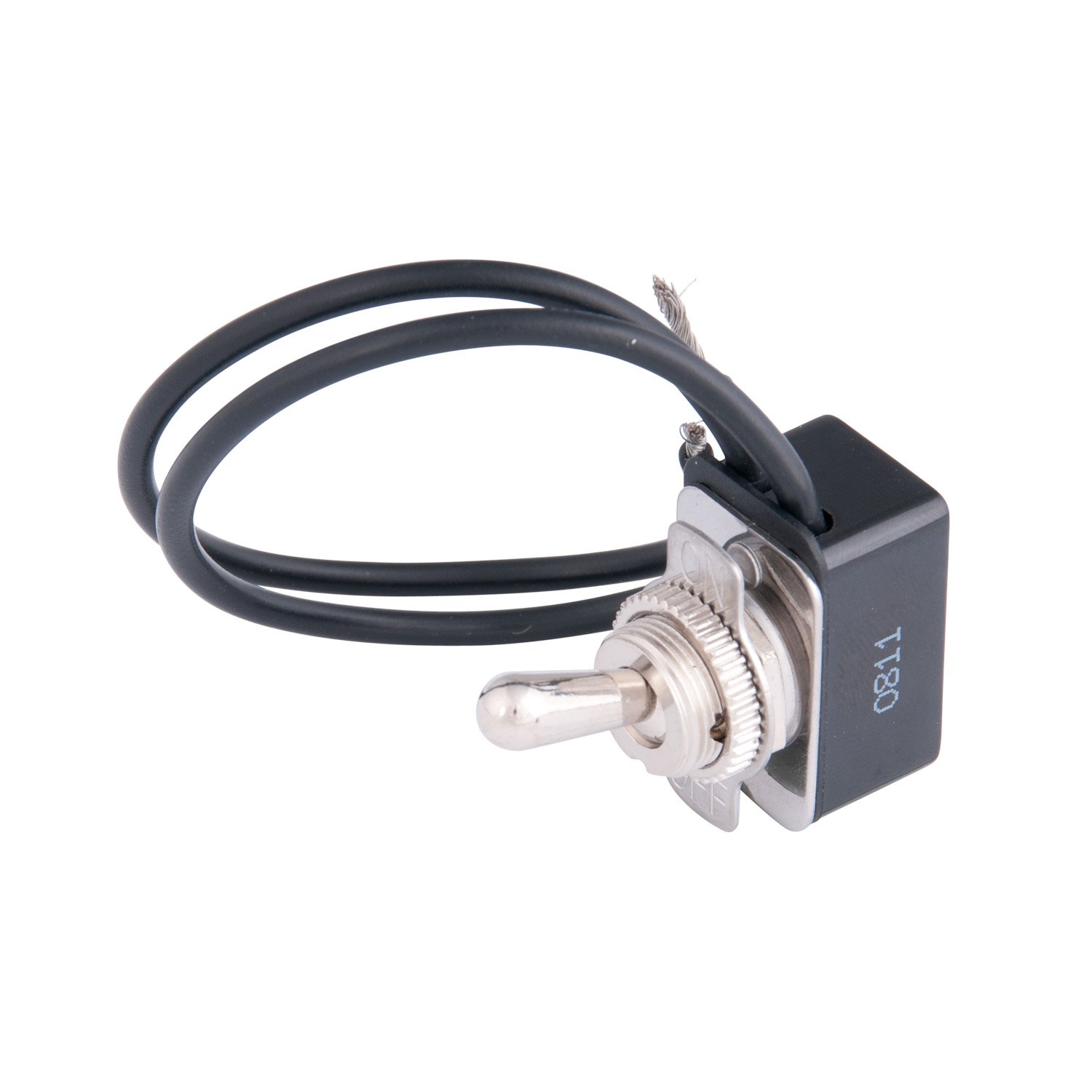 Calterm 41720 Heavy Duty Metal Toggle Switch - Durable On/Off Power Control for Automotive, Marine & Industrial Equipment