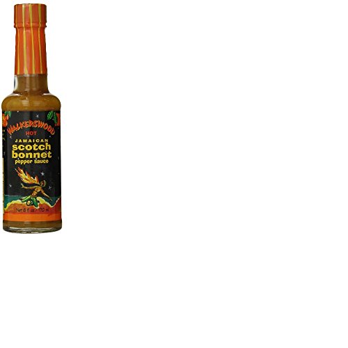 Walkerswood Hot Jamaican Scotch Bonnet Pepper Sauce 6oz (2 Pack) - Spicy Caribbean Condiment for Grilling, Cooking & Seasoning | Authentic Jamaican Flavor for Jerk Chicken, Seafood & More