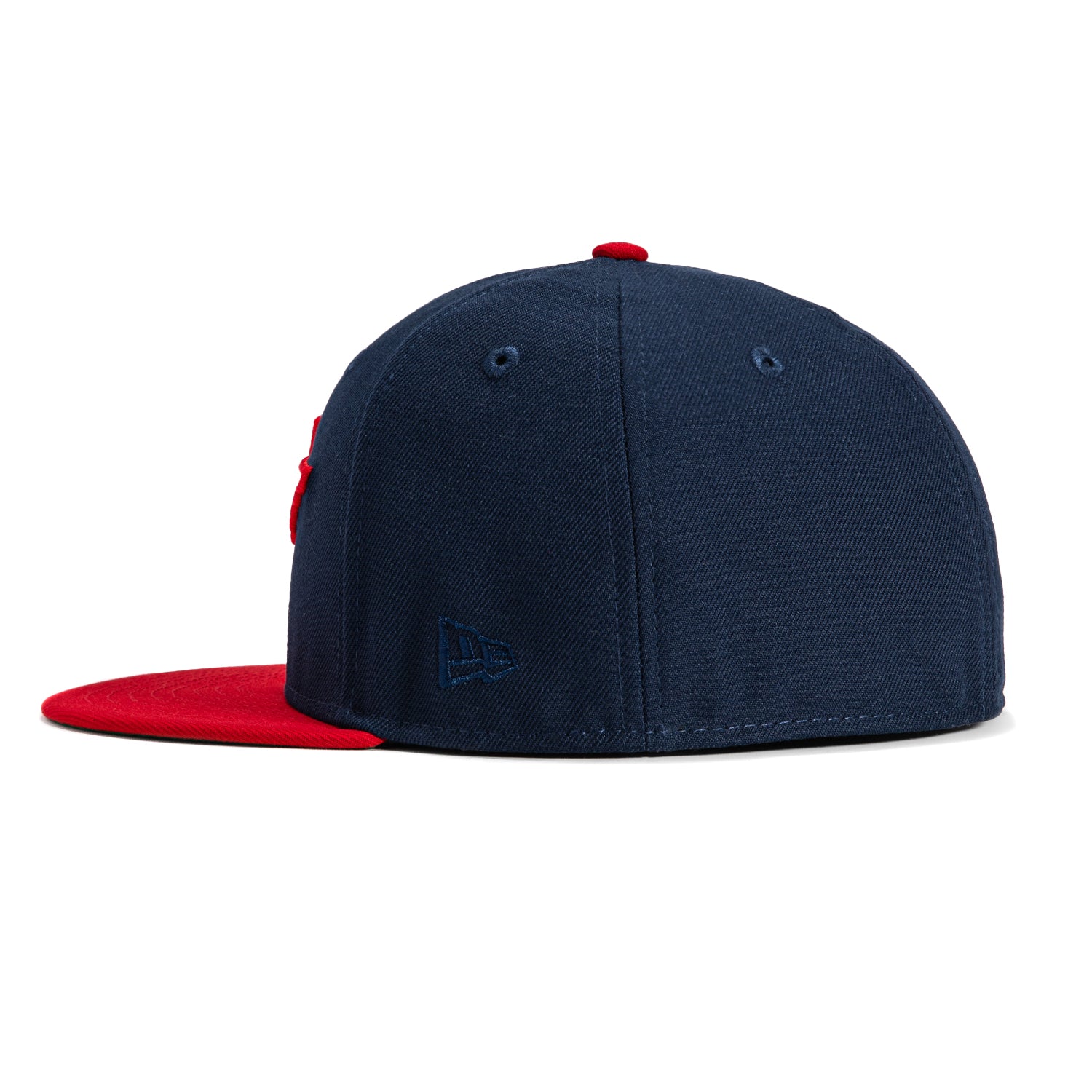 New Era 59Fifty Wichita Aviators Logo Patch Snapback Baseball Cap - Navy & Red Adjustable Hat for Men & Women - Perfect for Baseball Games, Streetwear & Casual Outfits
