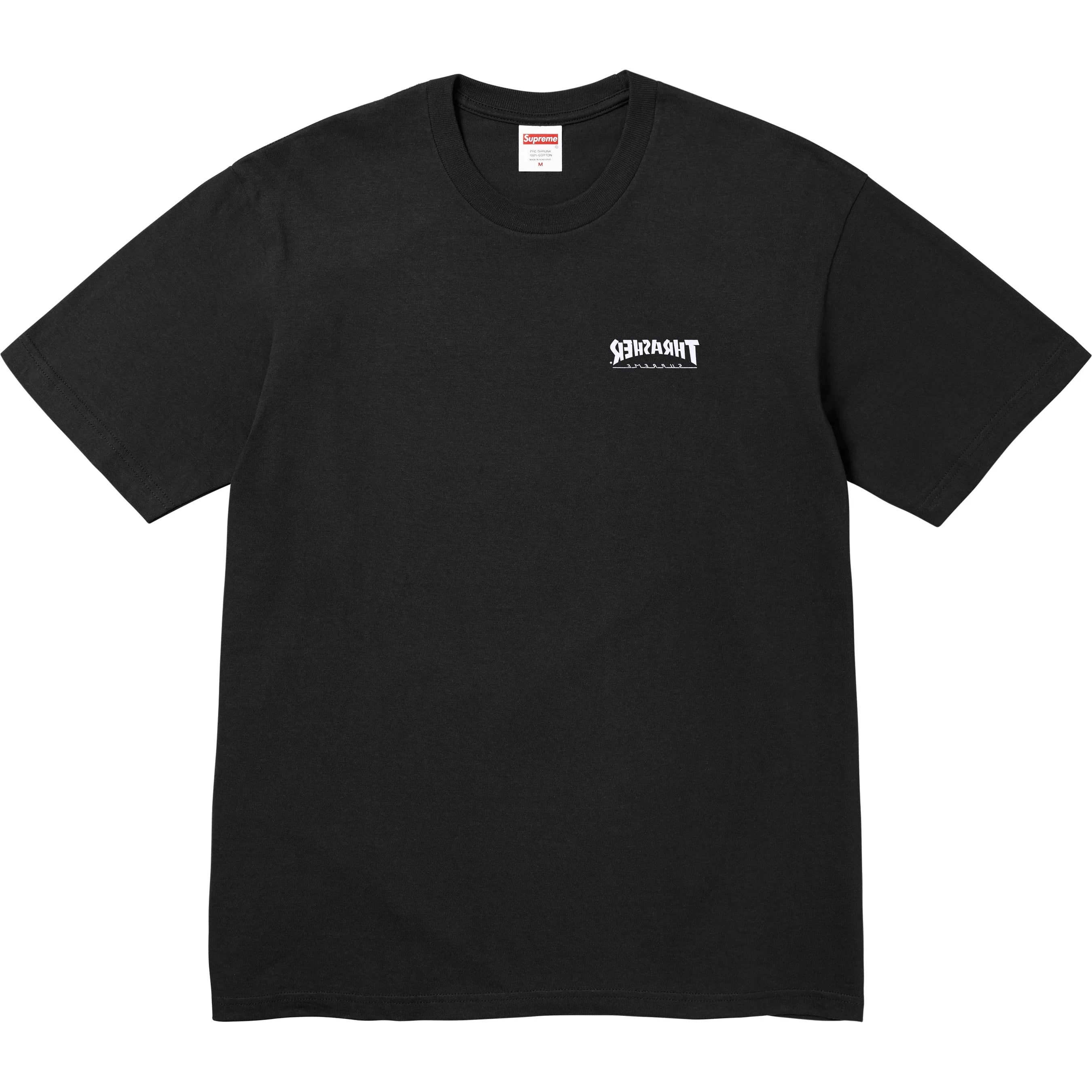 SUPREME 24FW THRASHER CROSS TEE Men's Graphic T-Shirt - Streetwear Fashion for Skateboarding & Urban Style