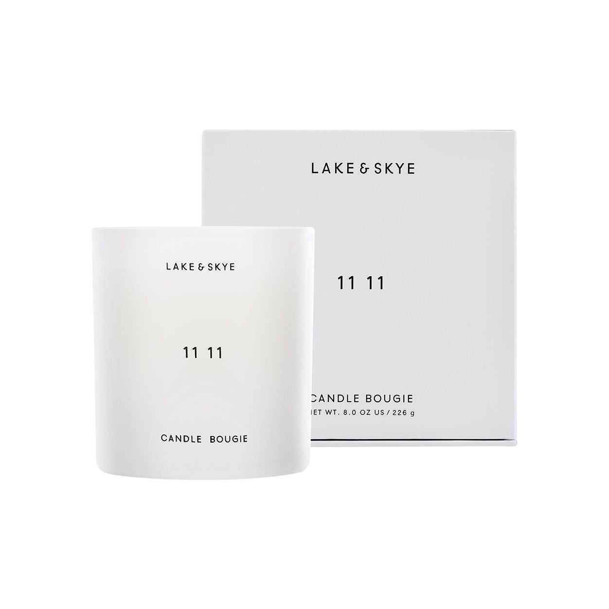 Lake Skye 11 11 Scented Candle - Aromatherapy Soy Wax Candle for Home, Meditation & Relaxation - Perfect for Bedroom, Bathroom & Yoga Space