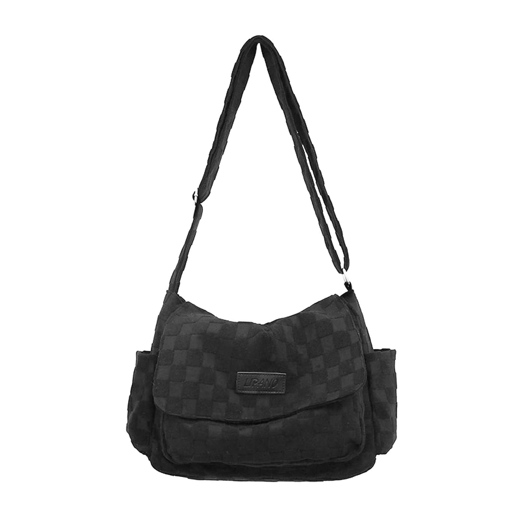 Stylish Unisex Canvas Crossbody Shoulder Bag with Multiple Pockets - Large Messenger Tote for Travel, Work & Daily Use | Durable & Spacious Carryall for Men & Women