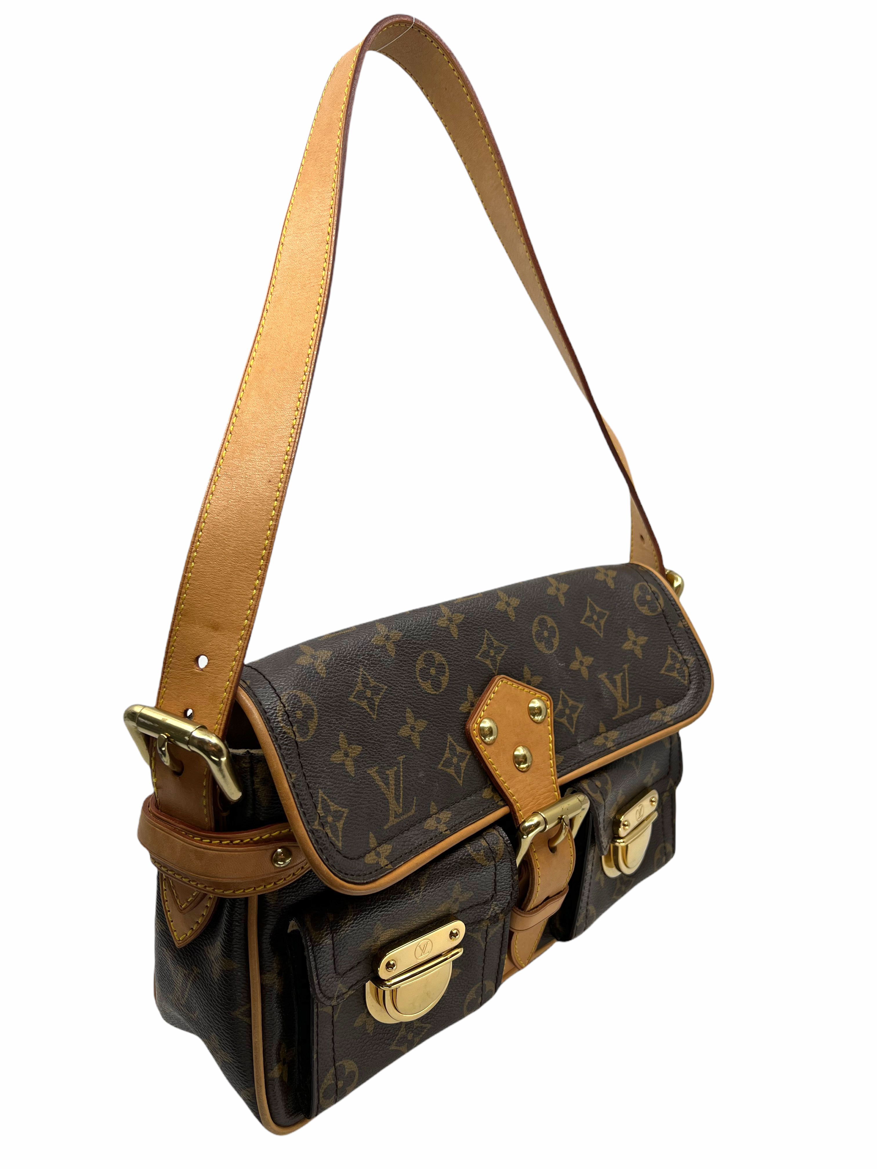 Authentic Louis Vuitton Monogram Hudson PM Crossbody Bag - Luxury Leather Shoulder Purse for Women | Perfect for Work, Travel & Everyday Use