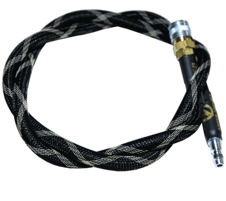 Clover Airsoft-Amped HPA Line - Standard Weave Upgrade for Wolverine & Polarstar Regulators | High Performance Airsoft Accessory for Competitive Play & Field Battles