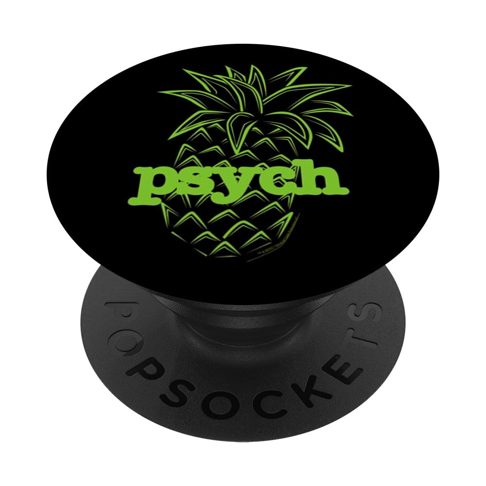 Funny Green Pineapple PopSockets PopGrip - Swappable Phone Grip with Adhesive for iPhone, Samsung & Tablets | Cute Fruit Design for Summer Vibes, Pool Parties & Beach Accessories